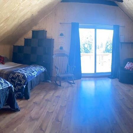 Le Jazz- Chalet Rustique/Chic Avec Spa Notre-Dame-Des-Bois Exterior photo