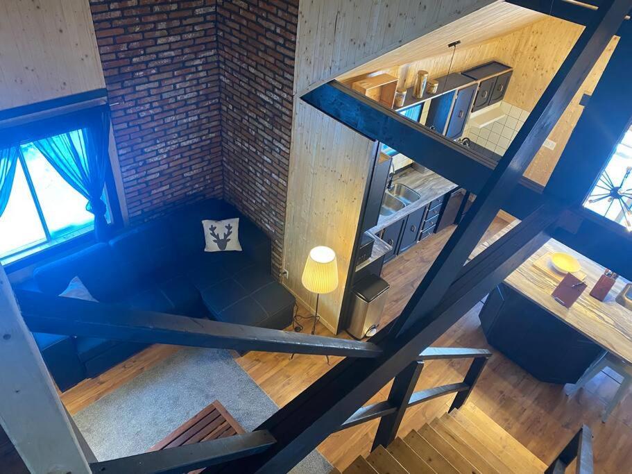 Le Jazz- Chalet Rustique/Chic Avec Spa Notre-Dame-Des-Bois Exterior photo